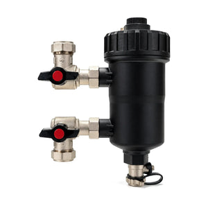 LavaTap 22mm Magnetic Boiler Filter with Isolating Valves