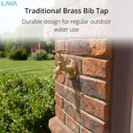 LavaTap Outside Tap 1/2 Inch Brass Garden Tap LavaTap