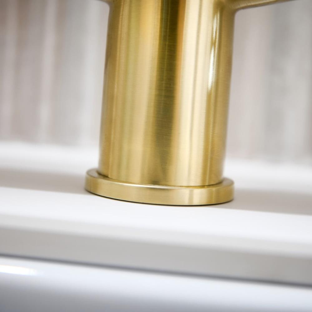 LavaTap brushed brass 3-in-1 swan neck boiling water tap, tap only – view 5