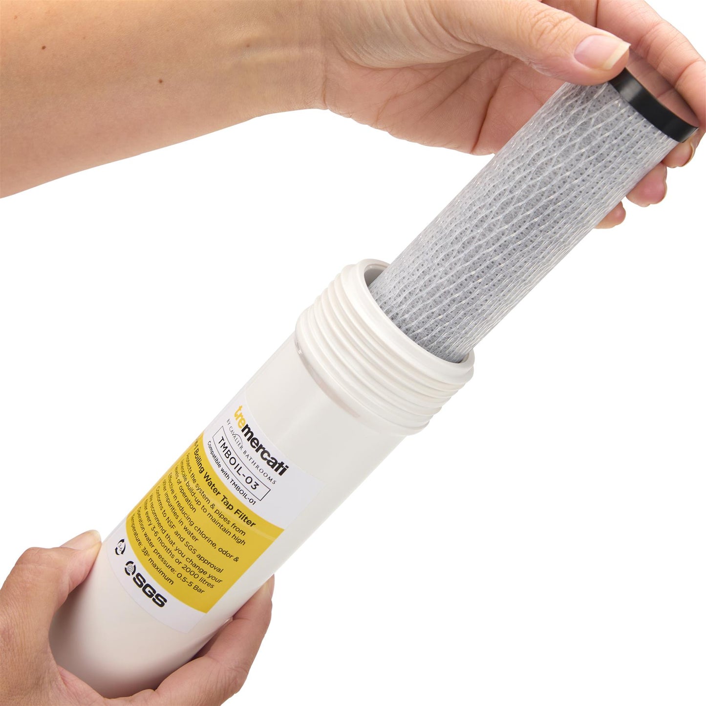 Boiling Water Tap - 3in1 Tremercati Filter Kit Lava