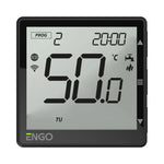 ENGO EHW Wi-Fi hot water timer, black