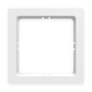 ENGO EBEZELW White Frame for ENGO E25 Thermostats, Single Gang Bezel (EASY Series)