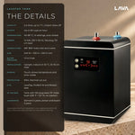 LavaTap 2.4 L boiling water tank with 1/2 inch brass adaptor - specifications