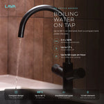 LavaTap 2.4 L boiling water tank - no kettle needed, boiling water up to 98 C on demand, up to 60 cups an hour