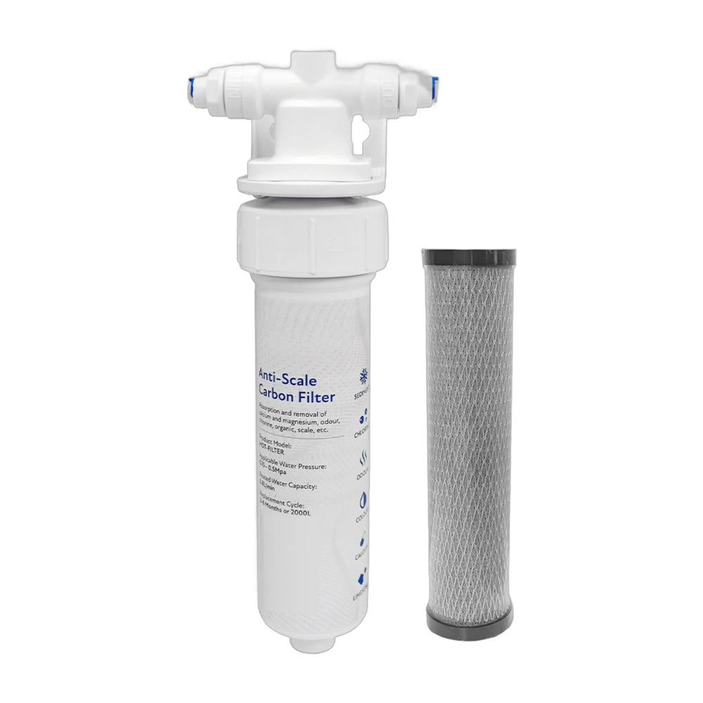 LavaTap boiling water tap filter kit: filter housing with cartridge