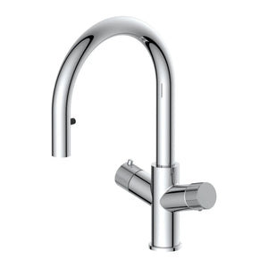 LavaTap 4 in 1 Boiling Water Tap Instant Hot Water Kitchen Mixer Tap Only - Chrome