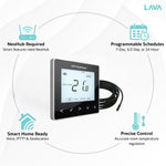 Heatmiser NeoStat-E V3 Electric Heating Thermostat - Black Heatmiser - Packaging