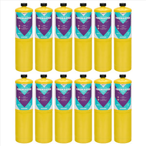 Firemaster Mapp Gas 400g Cylinder x 12