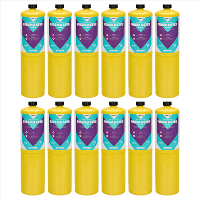 Firemaster Mapp Gas 400g Cylinder x 12