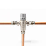 LavaTap Compact 15mm Thermostatic Mixing Valve TMV2/3 WRAS Approved LavaTap - Rear View