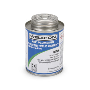 Weld-On Solvent Cement ABS PVC 250ml