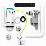 Concealed Toilet Cistern with Side Inlet Dual Flush Lava
