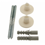 M8 Toilet Fixing Kit 8mm x 110mm Heavy Duty WC Pan Mounting Bolts Lava Wholesale