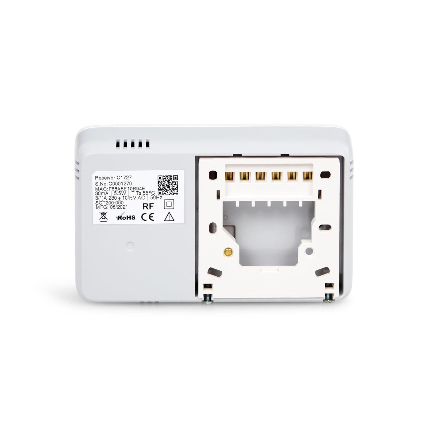 OPENBOX - Secure C1727 Smart Programmable Thermostat 2 Channel Secure