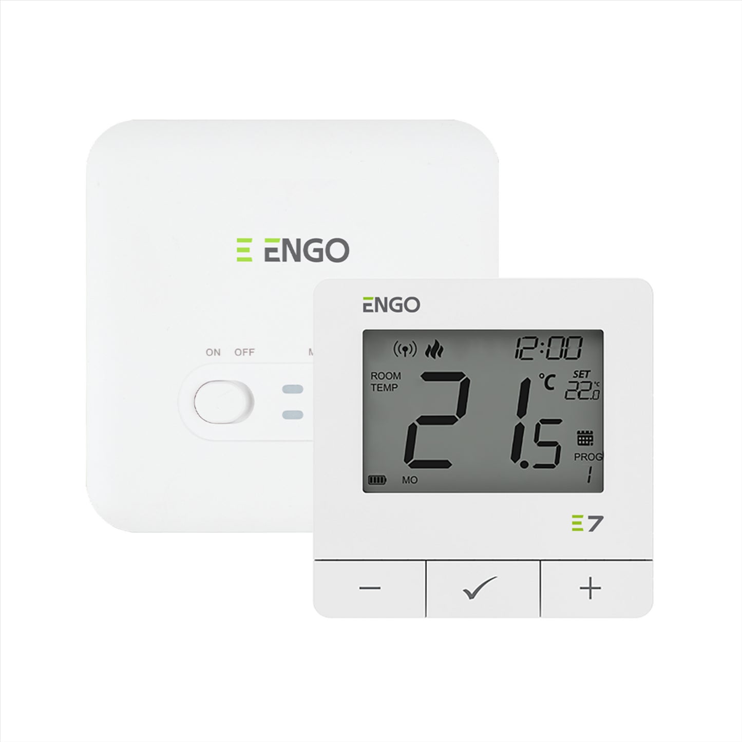 ENGO E7-RFW Wireless Thermostat - White