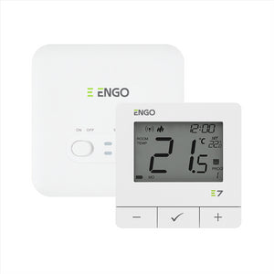 ENGO E7-RFW Wireless Thermostat - White