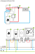 ENGO EHW-W Hot Water Timer Programmable Immersion Heater Controller - White ENGO - In Use