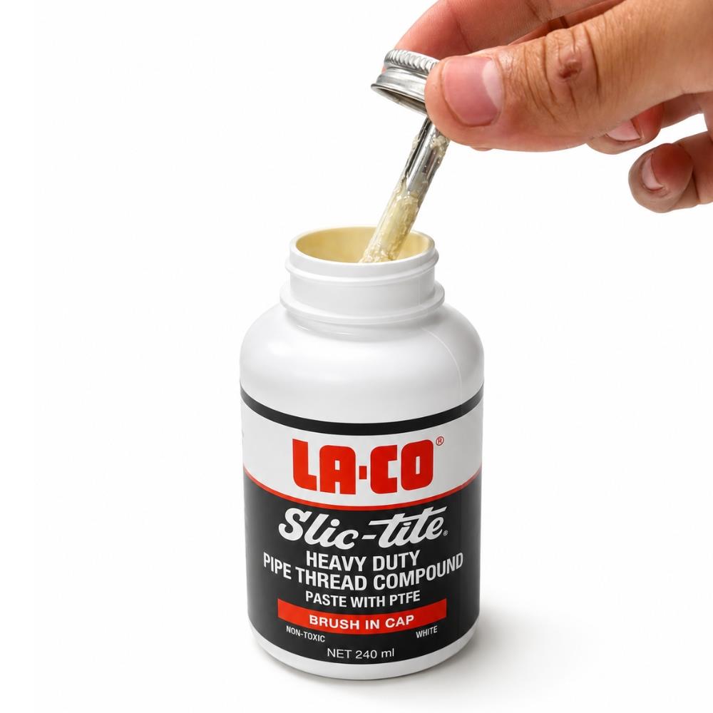 La-Co Slic-Tite Thread Sealant Paste for Plumbing and Gas 240ml La-Co