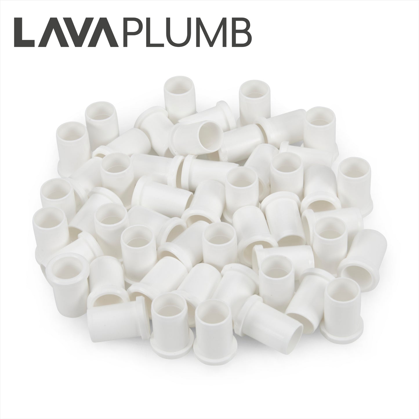 LavaPlumb Pushfit 22mm Pipe Inserts 50 Pack
