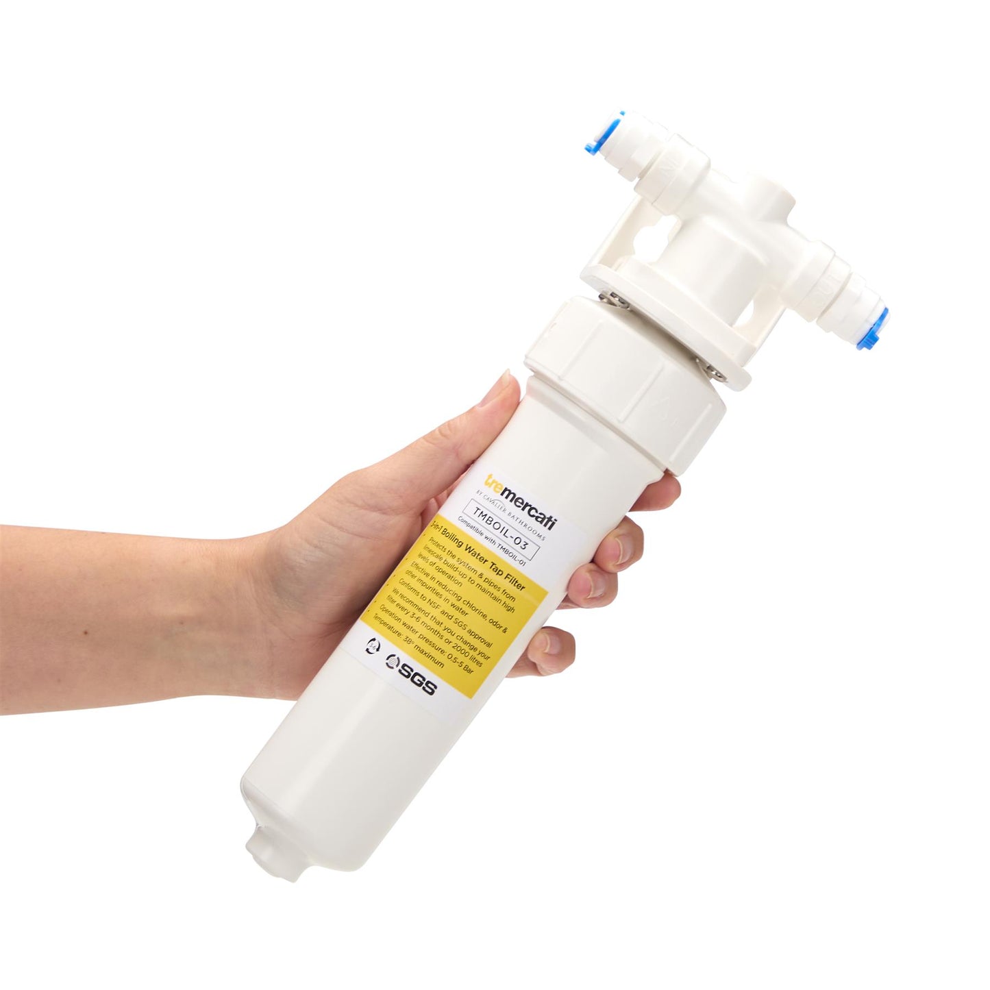 Boiling Water Tap - 3in1 Tremercati Filter Kit Lava