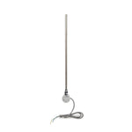 Dual Fuel Kit Thermostatic 600W Towel Rail Heating Element - Chrome Lava Wholesale - Technical View