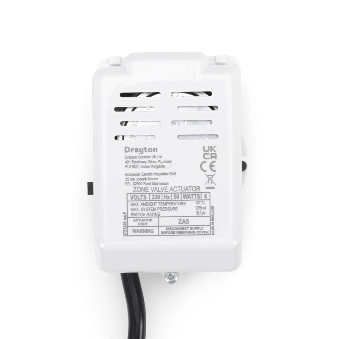 NO - Drayton ZA5 2 Port Actuator Head 27650 Drayton