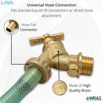 LavaTap Outside Tap 1/2in WRAS Approved Double Check Valve LavaTap