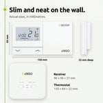 ENGO E901-RF wireless thermostat and receiver