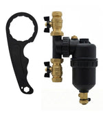 LavaTherm 22mm Magnetic Filter Central Heating Sludge Remover - Boiler Protection LavaTherm - Installation View