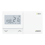 ENGO E901 Wired Thermostat Combi Boiler Battery Powered 2 Wire - Replace Dial Room Thermostat 5 Year Warranty ENGO