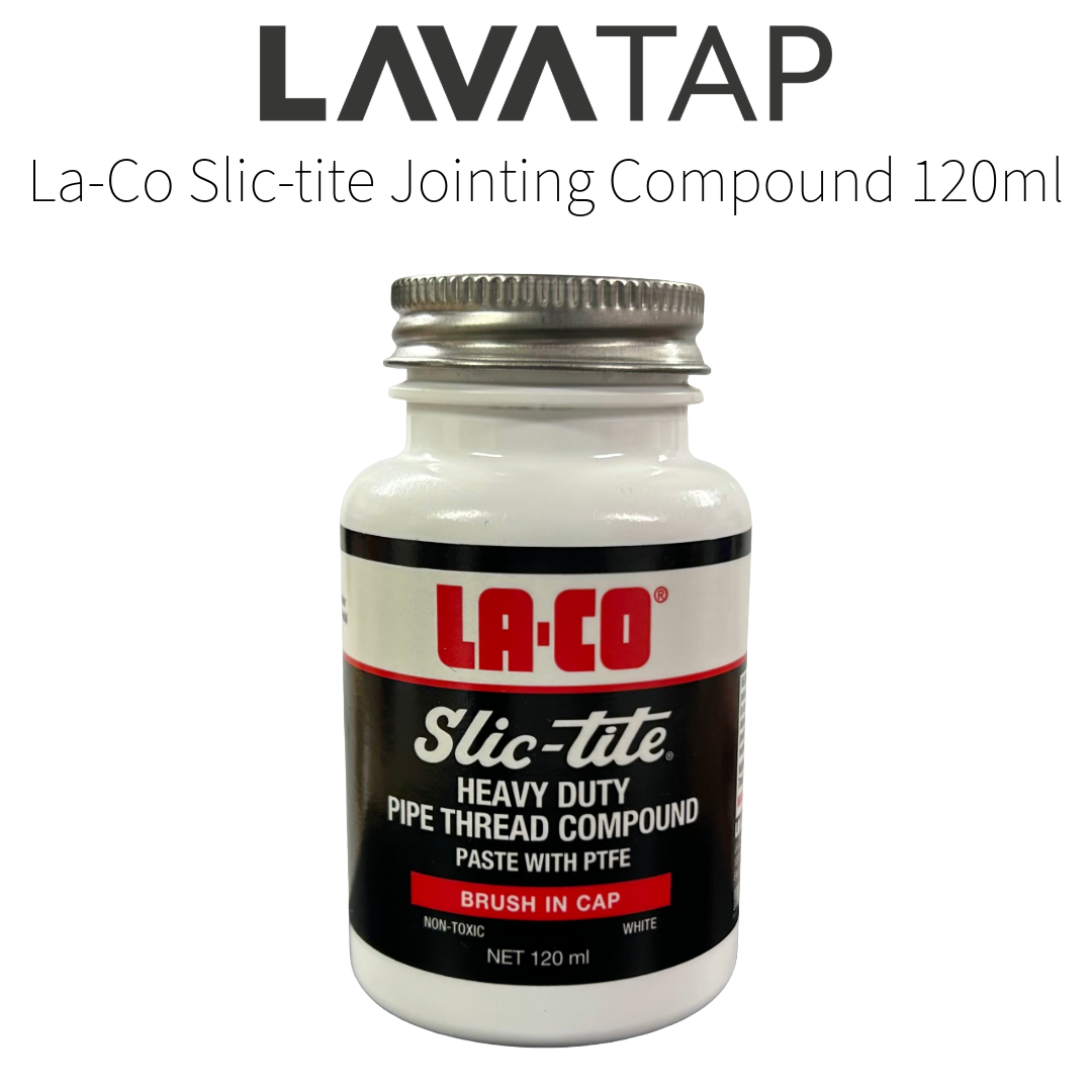 La-Co Slic-Tite Thread Sealant Paste for Plumbing and Gas 120ml La-Co - Side Profile