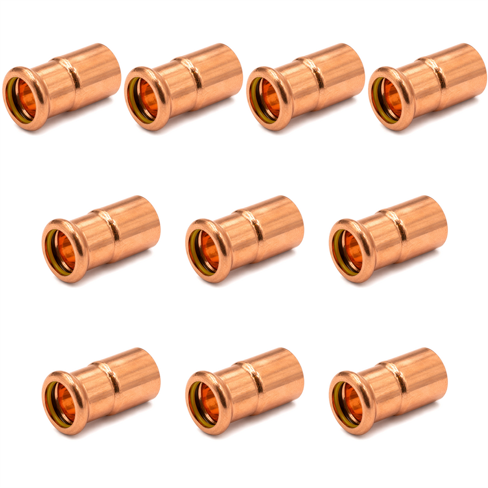 LavaPlumb Copper Pressfit Fitting Reducer - 22mm x 15mm LavaPlumb