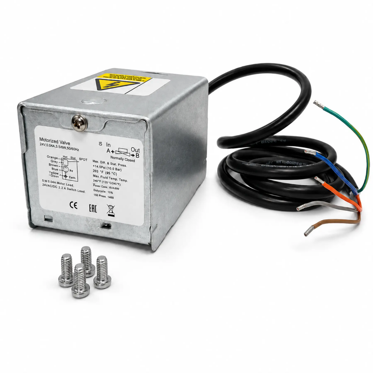 LavaTherm 2 Port Zone Valve Actuator Head Only for Honeywell V4043H1056 LavaTherm