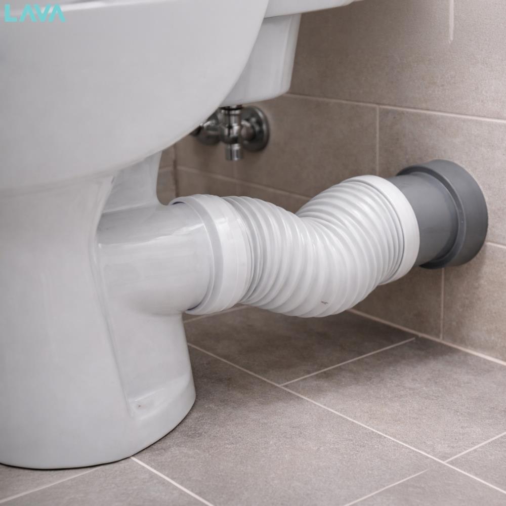 Flexible Toilet Pan Connector Universal WC Flexi 260 to 550mm LavaTap