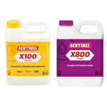Sentinel X100 Inhibitor and X800 Cleaner Central Heating Treatment Kit LavaStore