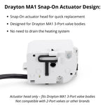 Drayton MA1 3 Port Valve Actuator Head 27651 Drayton - Packaging