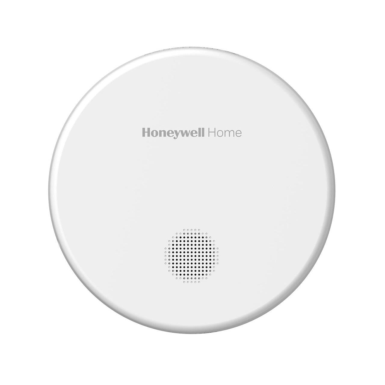Honeywell Home R200S Smoke Alarm | 10-Year Sealed Battery & Ultra-Slim Optical Detector Honeywell Home - Side Profile