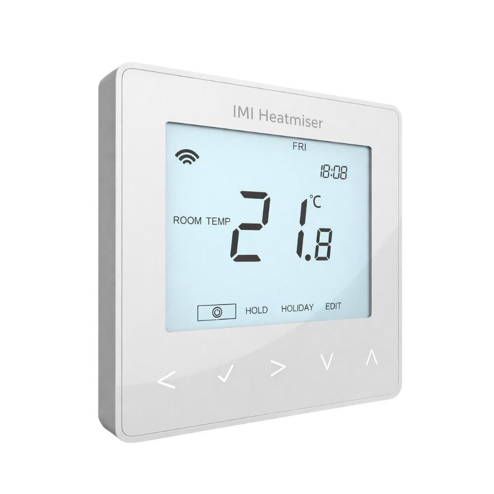 Heatmiser NeoStat V3 Programmable Wired Thermostat (Glacier White) Heatmiser