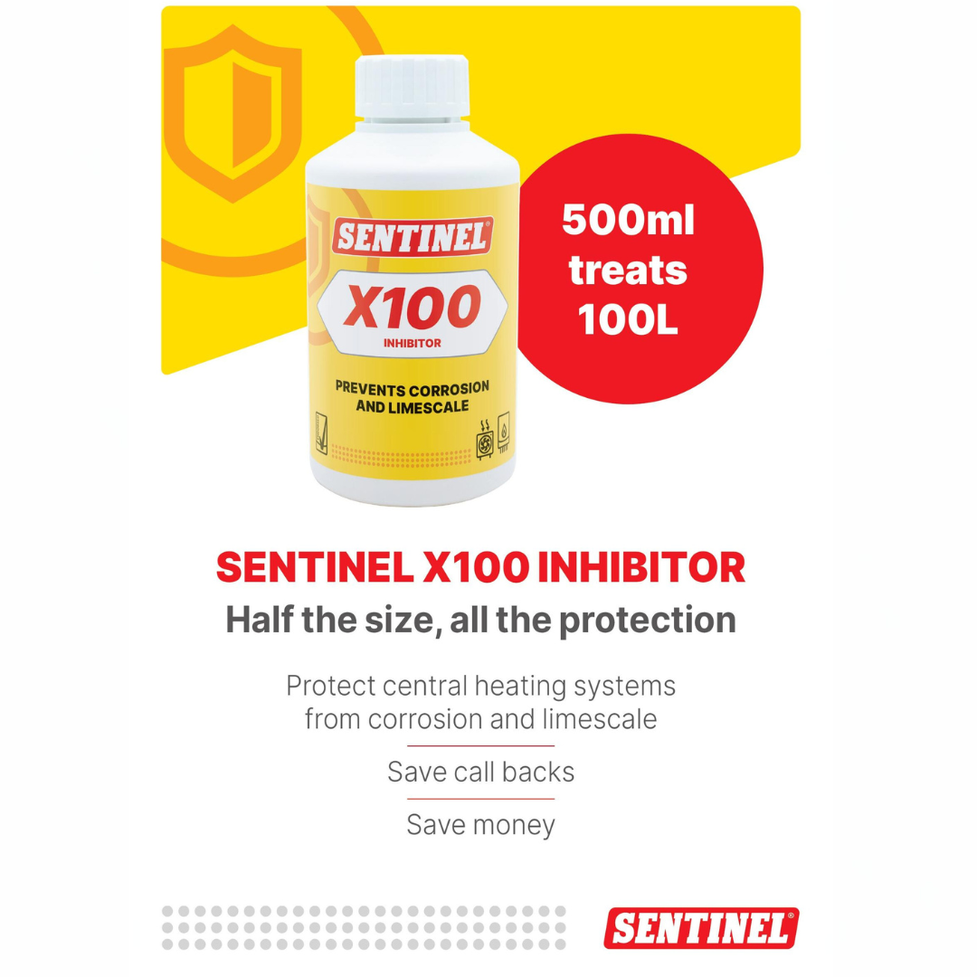 Sentinel X100 Inhibitor 500ml  Super Concentrate Sentinel - Side Profile
