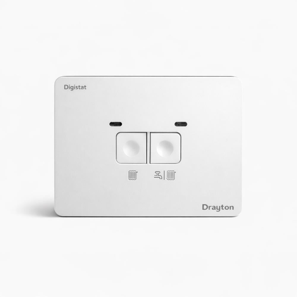 Drayton RF902 Wireless 2 Channel Programmable Thermostat Heating Control Drayton