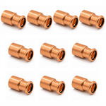 LavaPlumb Copper Pressfit Fitting Reducer - 28mm x 15mm - 10 Pack LavaPlumb