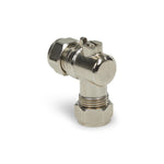 15mm Angled Chrome ISO Isolation Valve (WRAS) Compression - 5 Pack Lava