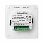 Heatmiser NeoStat WIFI Thermostat - Glacier White Heatmiser
