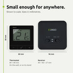 OPENBOX - ENGO Wireless Programmable Smart Thermostat - Black - E20i-B ENGO
