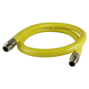 Salvus 3/4" Catering Hose 1.0M Yellow Gas Cater Hose 1M with Quick Release Coupling AMD Restraining Kit Commercial 1 Metre