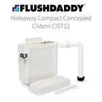 OPENBOX - FlushDaddy Concealed Toilet Cistern Dual Flush 6L 3L Compact Hideaway WC Tank - CIST12 FlushDaddy