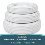 KIT - LavaTap 22mm PEX Barrier Pipe 25m **Coil + 50 Inserts** LavaTap