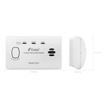 Kidde 7CO 10 Year Life Carbon Monoxide Alarm |AA Battery Powered Kidde - Technical View