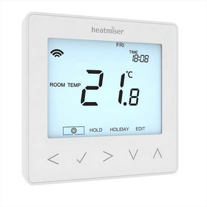 Heatmiser neoStat V3 Programmable Thermostat - Glacier White