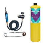Lead Welding Kit Fine Nozzle Blow Torch with 1 x 400g Mapp Gas